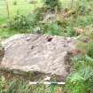 Digital photograph of panel to east, from Scotland's Rock Art Project, Glennan 2, Kilmartin, Argyll and Bute