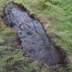 Digital photograph of perpendicular to carved surface(s), from Scotland's Rock Art Project, Kilmichael Glassary 3, Kilmartin, Argyll and Bute