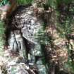 Digital photograph of perpendicular to carved surface(s), Scotland's Rock Art Project, Kilbride 4, Kilmartin, Argyll and Bute