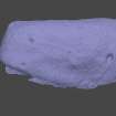 Snapshot of 3D model, from Scotland's Rock Art Project, Clachadow, Oban, Argyll and Bute