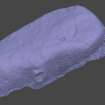 Snapshot of 3D model, from Scotland's Rock Art Project, Clachadow, Oban, Argyll and Bute