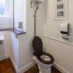 Third floor. Toilet. View of Thomas Crapper toilet and cistern. 