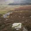 Digital photograph of panel to south, from Scotland's Rock Art Project, Posso Craig, Borders