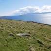 Digital photograph of panel to south, from Scotland's Rock Art Project, Scarrel 8, Bute, Argyll and Bute