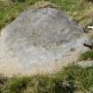 Digital photograph of panel to west, from Scotland's Rock Art Project, Scarrel 8, Bute, Argyll and Bute