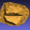Snapshot of 3D model, Scotland's Rock Art Project, Corlick Hill, Inverclyde