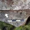 Digital photograph of panel, Scotland's Rock Art Project, Corlick Hill, Inverclyde