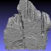 Snapshot of 3D model, Scotland's Rock Art Project, Camus's Stone, Moray