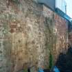Historic building recording, S garden wall, 126-128 High Street, Dunbar