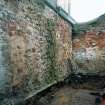 Historic building recording, General view, Walls to the rear of 126-128 High Street, Dunbar
