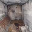 The rungs in the N wall leading up to the escape hatch
