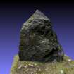 Snapshot of 3D model, Scotland's Rock Art Project, Balnuarin of Clava Centre Orthostat, Highland