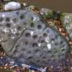 Snapshot of 3D model, Scotland's Rock Art Project, Balnuarin of Clava North East Kerb, Highland