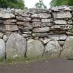 Digital photograph of panorama, Scotland's Rock Art Project, Balnuarin of Clava South West Centre 2, Highland