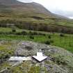 Digital photograph of rock art panel context, Scotland's Rock Art Project, Blarmachfoldach 2, Highland