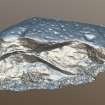 Snapshot of 3D model, from Scotland's Rock Art Project, Bottacks The Fairy Stone, Highland