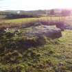 Digital photograph of panel to south, from Scotland's Rock Art Project, Creag Liath, Highland