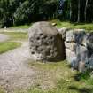 Digital photograph of panel in context without scale, from Scotland's Rock Art Project, Heights of Fodderty, Highland