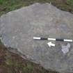 Digital photograph of rock art panel context, Scotland's Rock Art Project, Kinerras, Highland