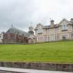 Elcho Villa, Hospital Chapel and Birnam Villa General view from west. 