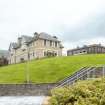 Elcho Villa from west with Hosptal Chapel to left and Murray Royal Hospital Main building to right..