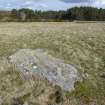 Digital photograph of panel to east, from Scotland's Rock Art Project, Laggan Hill 8, Highland