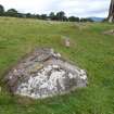 Digital photograph of panel in context without scale, from Scotland's Rock Art Project, Strath Sgitheach Allt Na Criche 3, Highland