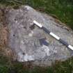 Digital photograph of rock art panel context, Scotland's Rock Art Project, Strath Sgitheach Allt na Criche 5, Highland