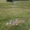 Digital photograph of panel to east, from Scotland's Rock Art Project, Strath Sgitheach Farmstead, Highland