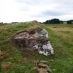 Digital photograph of panel to west, from Scotland's Rock Art Project, Strath Sgitheach Farmstead, Highland