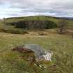 Digital photograph of panel to east, from Scotland's Rock Art Project, Uplands 2, Highland