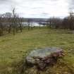 Digital photograph of panel to south, from Scotland's Rock Art Project, Uplands 2, Highland