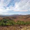 Digital photograph of panorama, from Scotland's Rock Art Project, Urchany 1, Highland