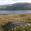 Digital photograph of panel to south, from Scotland's Rock Art Project, Cloanlawers 1, Loch Tay, Perth and Kinross