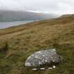 Digital photograph of panel to south, from Scotland's Rock Art Project, Cloanlawers 3, Loch Tay, Perth and Kinross