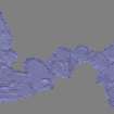 Snapshot of 3D model, from Scotland's Rock Art Project, Lurgan Farm 5, Perth and Kinross