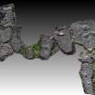 Snapshot of 3D model, from Scotland's Rock Art Project, Lurgan Farm 5, Perth and Kinross