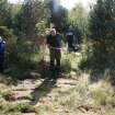 Digital photographs of rock art panel context, Scotland's Rock Art Project, Lurgan Farm 2-9, Perth and Kinross