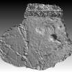 Snapshot of 3D model, from Scotland's Rock Art Project, Lurgan Farm 15, Perth and Kinross