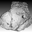 Snapshot of 3D model, from Scotland's Rock Art Project, Lurgan Farm 15, Perth and Kinross