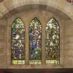 South Aisle West window View of stained glass window in remembrance of Hugh Somerville of Dalmore c.1907