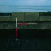 Historic building survey, Room 24, Masonry above front door, Upper Square, Hynish, Argyll and Bute