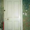 Historic building survey, Room 2, Door D5 on S wall, Upper Square, Hynish, Argyll and Bute