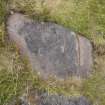 Digital photograph of perpendicular to carved surface(s), from Scotland's Rock Art Project, Over Glenny 2, Stirling