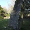 Digital photograph of panel to east, from Scotland's Rock Art project, Macbeth's Stone, Belmont, Perth And Kinross