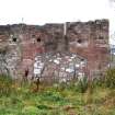 Historic building recording, Wall G, General shot, Phase 2, The Old Wet Dock, Alloa Harbour