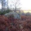 Digital photograph of panel before cleaning, from Scotland's Rock Art Project, Milton of Balnapoul, Sluggan, Highland