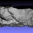 Snapshot of 3D model, Scotland's Rock Art Project, Rothiemay 1, Moray