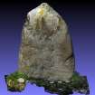 Snapshot of 3D model, Scotland's Rock Art Project, Rothiemay 2, Moray