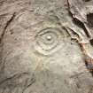 Digital photograph of close ups of motifs, from Scotland's Rock Art Project, Castleton 12, Stirling